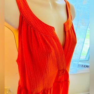Calvin Klein Dress NWT size 10 in Orange